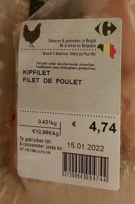 Filet de poulet