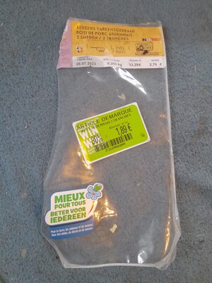 Rôti de porc ardennais