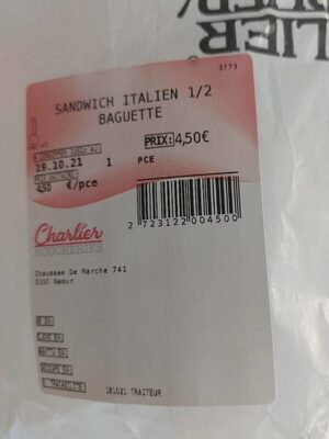 Sandwich italien