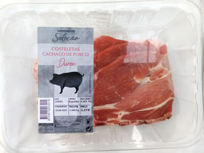 Costelas Cachaço de Porco Duroc