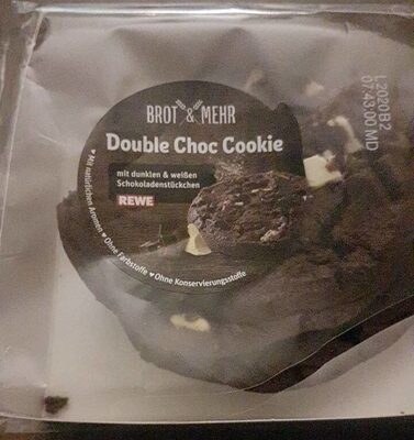 Double choc cookie