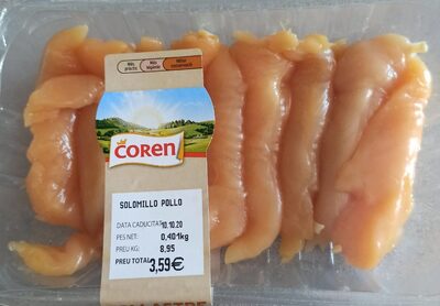 Solomillo de pollo