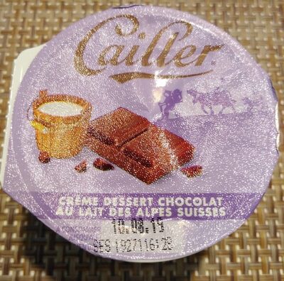 Crème dessert au chocolat