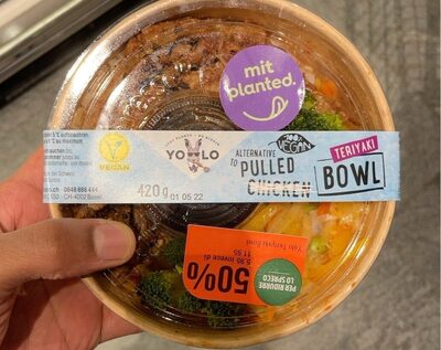 Alternative to Pulled Chicken Teriyaki Bowl