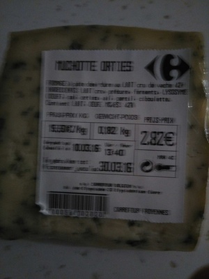 Muchotte orties front packaging