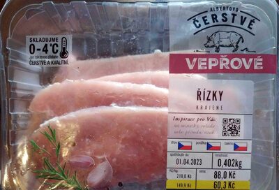 Vepřové řízky krájené