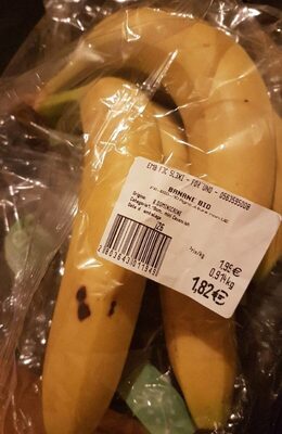 Bananes front packaging
