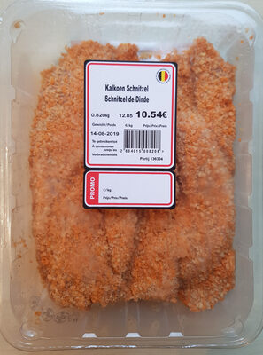 schnintzel de dinde front packaging