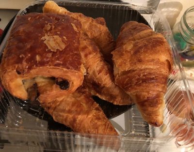 5 croissants et 5 pains au chocolat