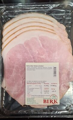 Gekochter Hinterschinken