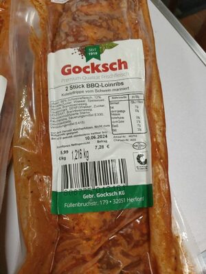 BBQ Loinribs Grillrippen