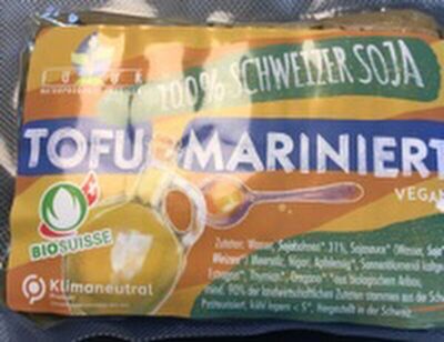 Tofu mariniert