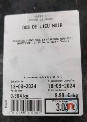 Dos lieu noir