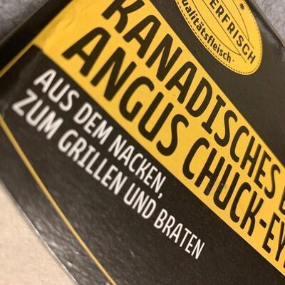 Kanadisches Black Angus Chuck-Eye Steak