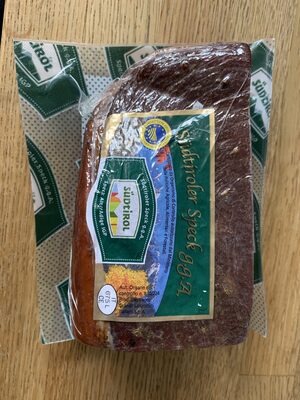 Südtiroler Speck g.g.A front packaging