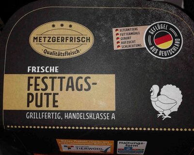 Frische Festtagspute, grillfertig