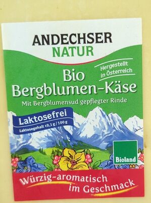 Bio-Bergblumenkäse