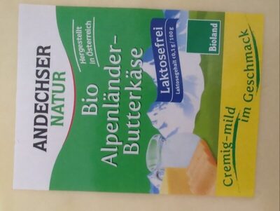 Alpenländer Butterkäse