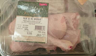 Pulpe de pui inferioare front packaging