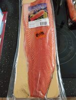 Norwegische Lachsseite