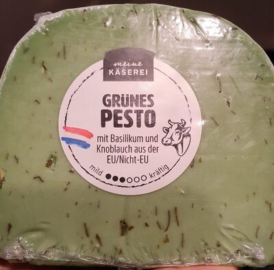 Grünes Pesto Käse