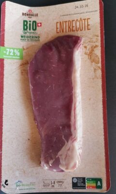 Bio organic Weiderind Entrecote