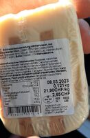 Schmelzkäse mit Walnuss