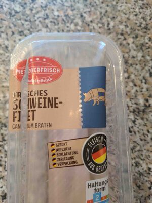 Frisches Schweinefilet (ganz, zum Braten)