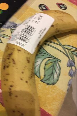 Banane cavendish front packaging