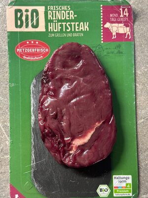 frisches Bio Rinder-Hüftsteak