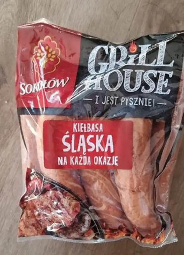 Kiełbasa Śląska front packaging