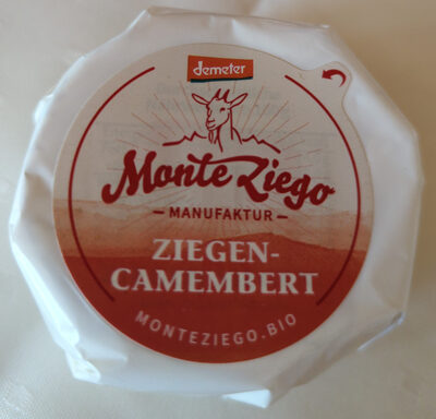 Monte Ziego Ziegencamembert front packaging