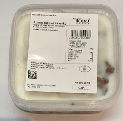 Pomazánkové škvarky