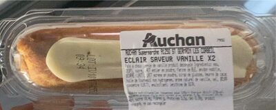 Éclair, saveur vanille