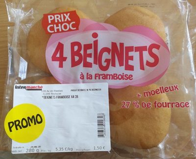 Beignets framboise