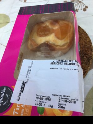 Tartelettes aux abricots