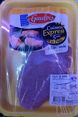 Filet de dinde front packaging