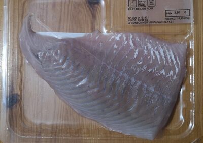 Filet de lieu noir