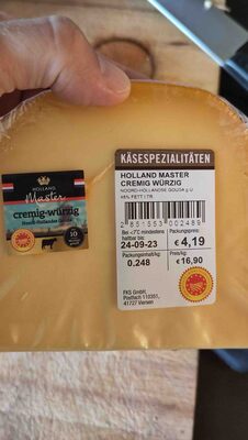 Nord Hollandse Gouda cremig würzig front packaging
