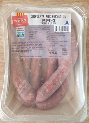 Chipolata aux herbes de Provence