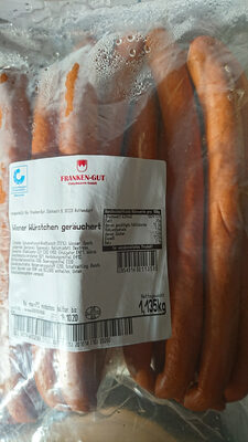 Wiener Würstchen geräuchert front packaging