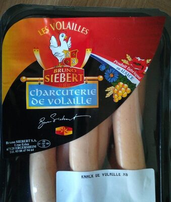 Knack de volaille x6