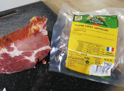 Echine Fumée Supérieure front packaging