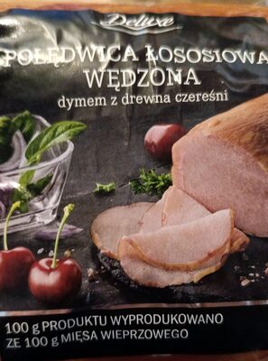 Polędwica łososiowa wędzona front packaging