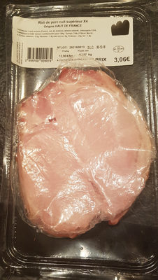 rôti de porc cuit supérieur