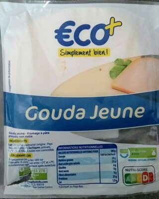 Gouda jeune front packaging