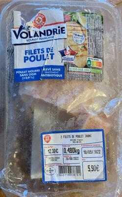 Filets de poulet