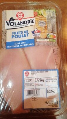 Filets de poulet