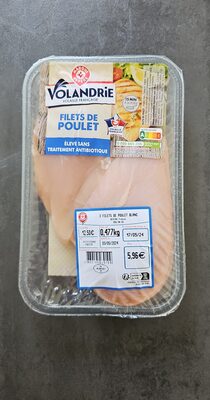 2 filets de poulet blanc