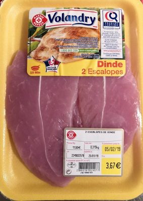 Escalope de dinde